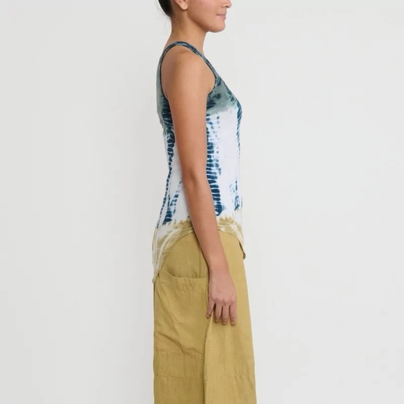 Gilda Midani Cotton 'Forest' Dyed Tank Top - Picture 3 of 10